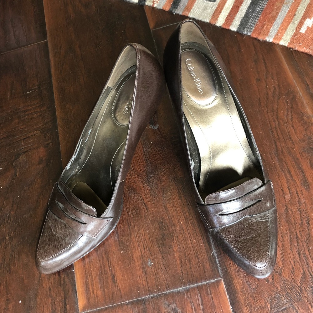 Calvin Klein Loafer Pumps